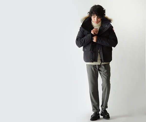 秋冬新作 カナダグース RUSSELL PARKA ラッセルダウン ショート
