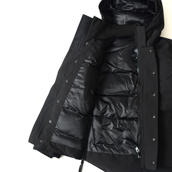新作 カナダグース MAITLAND PARKA BLACK DISK メイトランド フード
