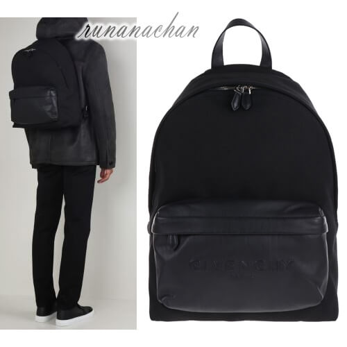 GIVENCHY☆ジバンシィスーパーコピー ロゴ キャンバス バックパック