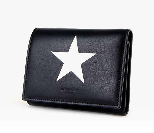 GIVENCHY アートプリント 三つ折り財布 2018 ジバンシィ PANDORA スタープリント 三つ折り財布 BC06221469