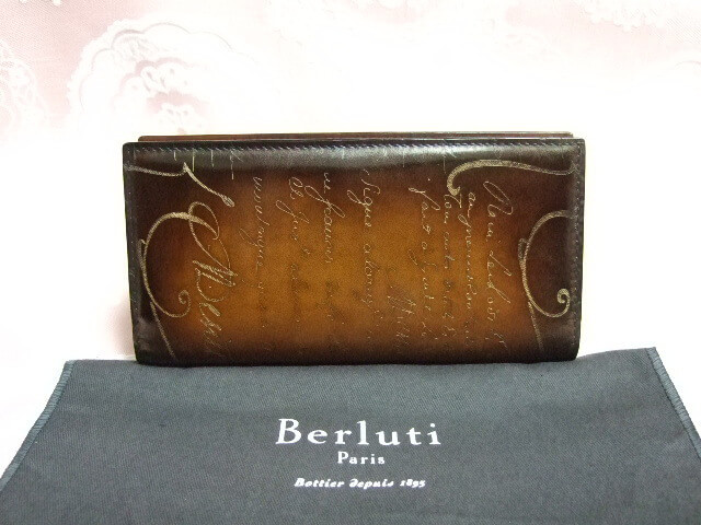 関税込◇限定ゴールドパティーヌ希少品!! ベルルッティSEQUOIA 