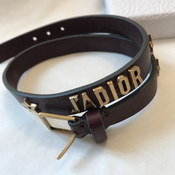 【良品！✨】ディオール ChristianDior チョーカー ブレスレット 19AWディオール【Christian ディオール】JAディオールレザー