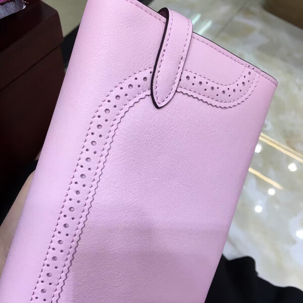 HERMES 【新品・未使用品】エルメス ケリーウォレット ギリーズローズサクラ エルメス Kelly ケリーウォレット/ギリーズGhilliesローズサクラ