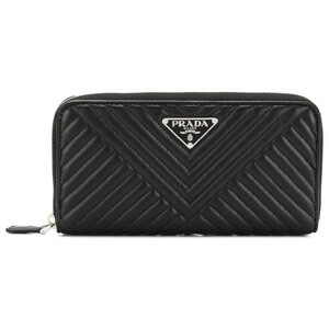 2019新作 プラダスーパーコピー PRADA キルティング Zip Around 長財布
