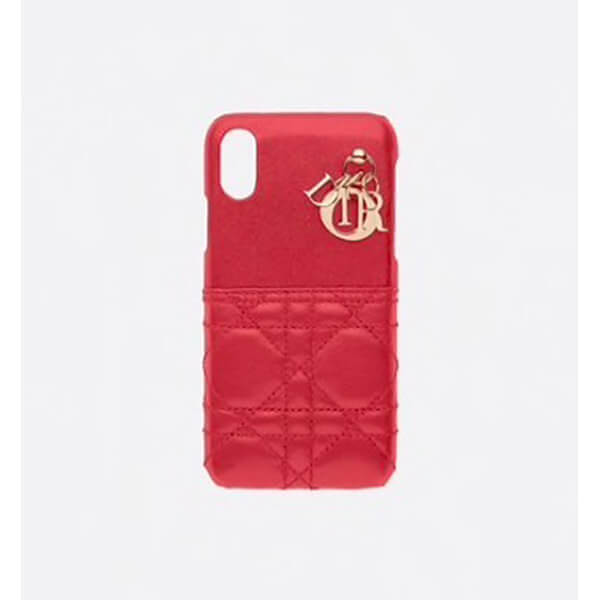 ディオール Lady Dior iPhoneX/Xsケース スマホケース レッド ディオール｜LADY iPhoneX/XS専用スマホケース 全8色-スーパーコピーhacopy
