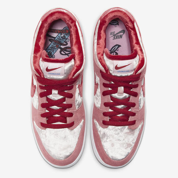 スニーカーダンク 偽物☆StrangeLove Skateboards x ナイキSB Dunk Low 