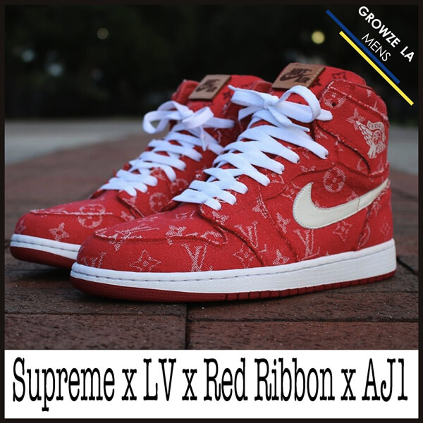 世界中で大人気☆【ナイキ】Red Ribbon Recon x シュプリーム x LV x 