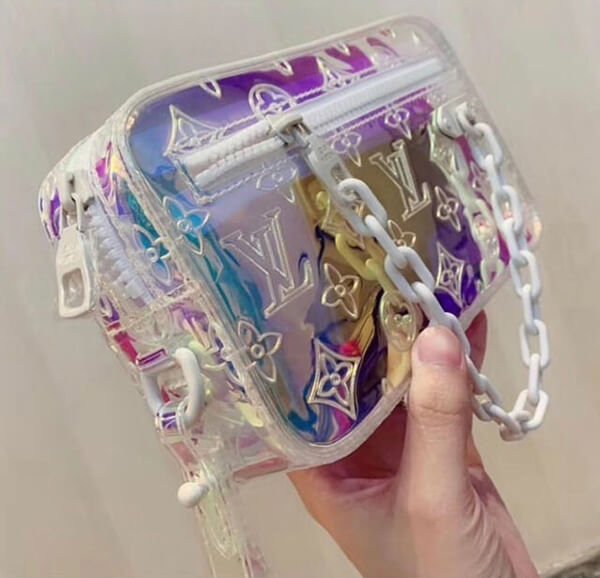 ヴォルガ 55261 モノグラム プリズム vuitton ヴィトン ヴァージル 希少限定！ルイヴィトン コピー プリズム ヴォルガ☆ヴァージル M55261