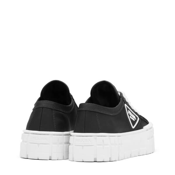 PRADA】ナイロンギャバジンスニーカー☆5cmソール*1E260M_MMS-スーパー
