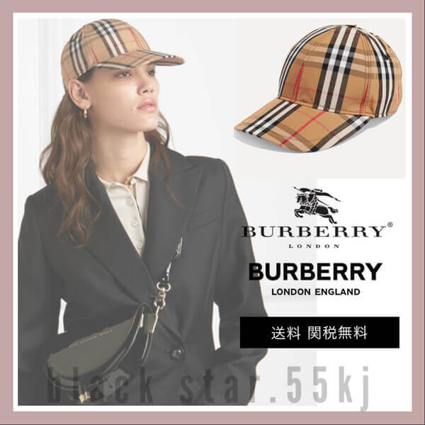 BURBERRY バーバリー キャップ コピー チェック 帽子-スーパーコピーhacopy