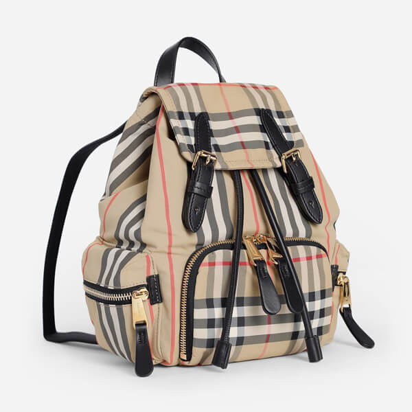 希少 近モデル BURBERRY バーバリー バックパック リュック チェック 