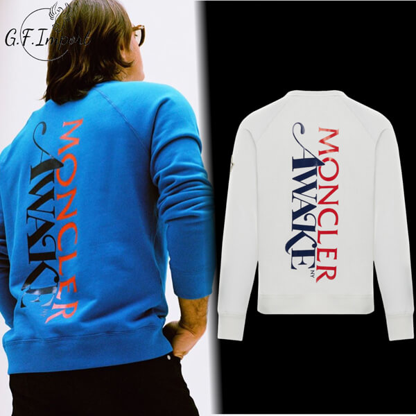 MONCLER AWAKE トレーナー 青