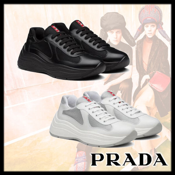 2020SS PRADA アメリカズカップ スニーカー 4E3494_6GW_F0002-スーパー