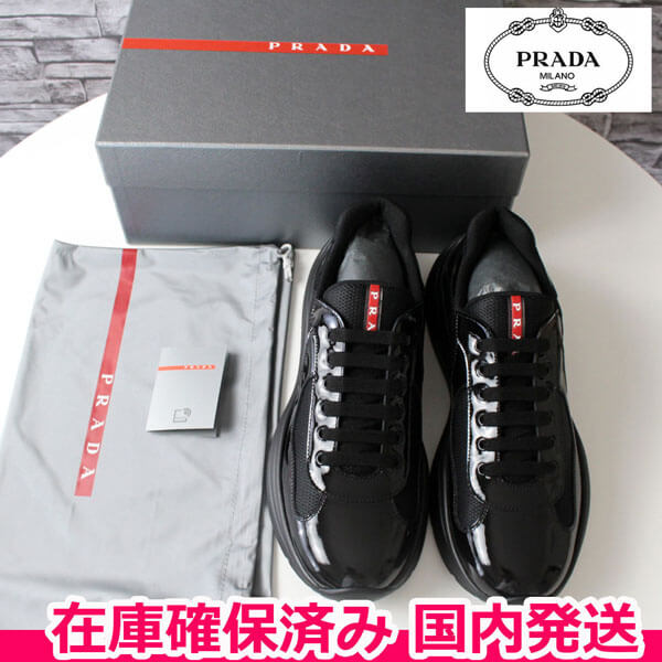 2020SS PRADA アメリカズカップ スニーカー 4E3494_6GW_F0002-スーパー