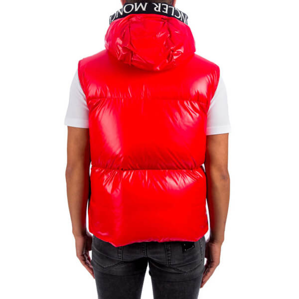 ◇VIP◇MONCLER◇AGNEAUX ダウンベスト/ジレ レッド 1A51C 00 68950