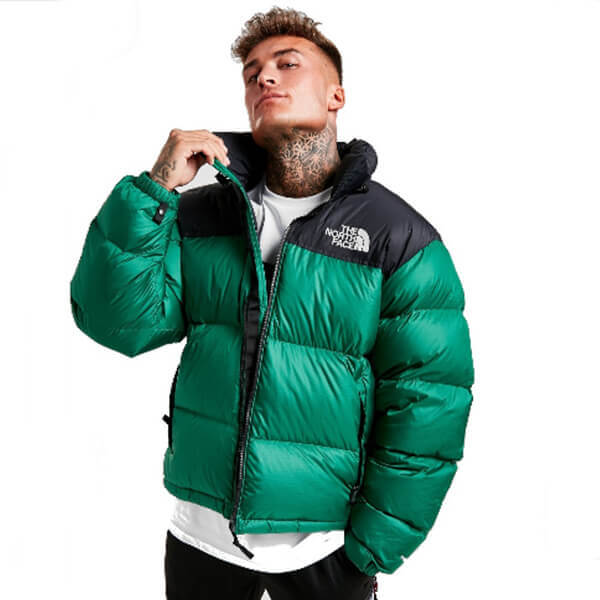 The North Face】Nuptse 1996ダウンジャケットエバーグリーン-スーパー
