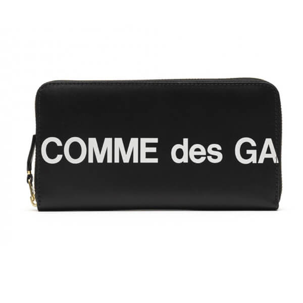 新品・未使用・COMME DES GARCONS コムデギャルソン長財布 ロゴ COMME des GARCONS Wallet Huge Logo コムデギャルソン 長財布