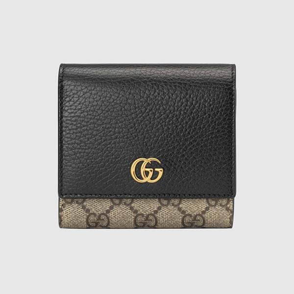 取引保証 希少・美品 グッチ ショルダーウォレット 長財布 マーモント 
