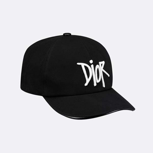 ディオール&SHAWN コラボ コットンキャンバス キャップ-スーパーコピー