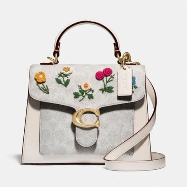 COACH タビー Flower Base