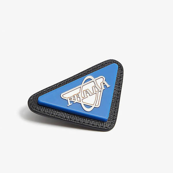 ☆PRADA☆Saffiano LOGO ブローチコピー-スーパーコピーhacopy
