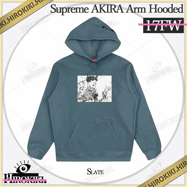 シュプリーム × AKIRA Arm フード付きスウェットシャツ偽物 アキラ