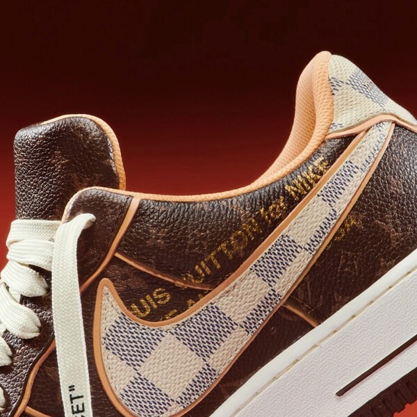 超入手困難☆ルイヴィトンナイキ Air Force 1 Low コラボスニーカー