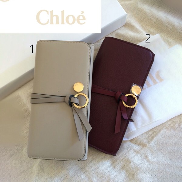アウトレット】クロエ 財布 コピー チャーム付きロングウオレット現品