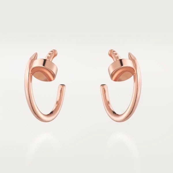 国内即発 カルティエ ジュスト アン クル フープ ピアス 18K コピー 3