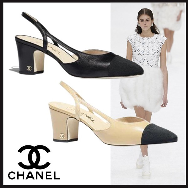CHANEL インターロック CCロゴ パンプス CHANEL インターロック CCロゴ パンプス