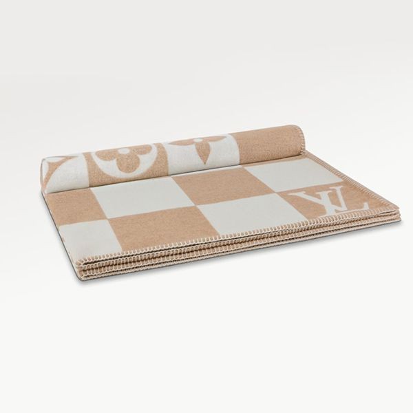Louis vuitton プレッドLVチェックメイト　ウール　ブランケット ルイヴィトン プレッド・LV チェックメイト ブランケット コピー 2色