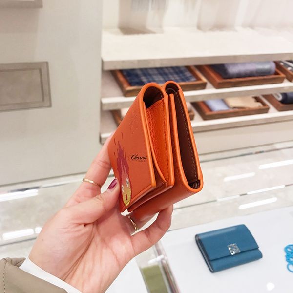LOEWE ロエベ ジブリ コラボ ハウルの動く城 コンパクトウォレット カ 