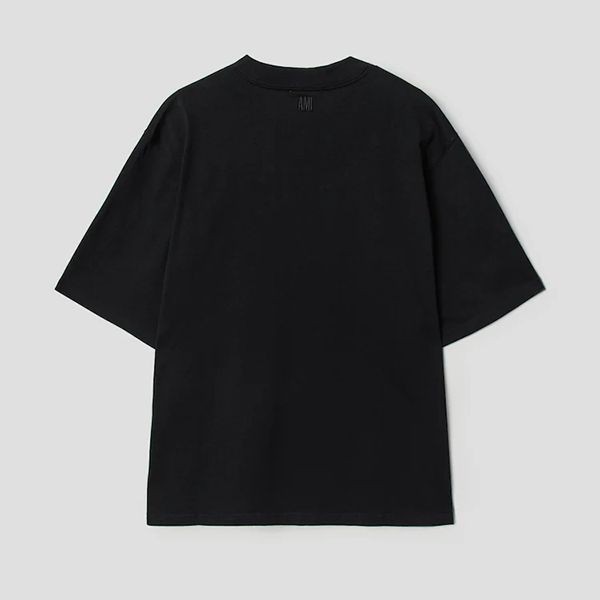 アミ パリス コピー ボクシーフィット Tシャツ 2色-スーパーコピーhacopy