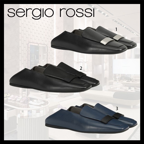 Sergio Rossi スーパーコピー sr1 フラットシューズ 3色-スーパー