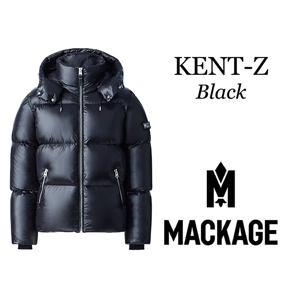 マッカージュ スーパーコピー ケント Black ダウンジャケット-スーパー