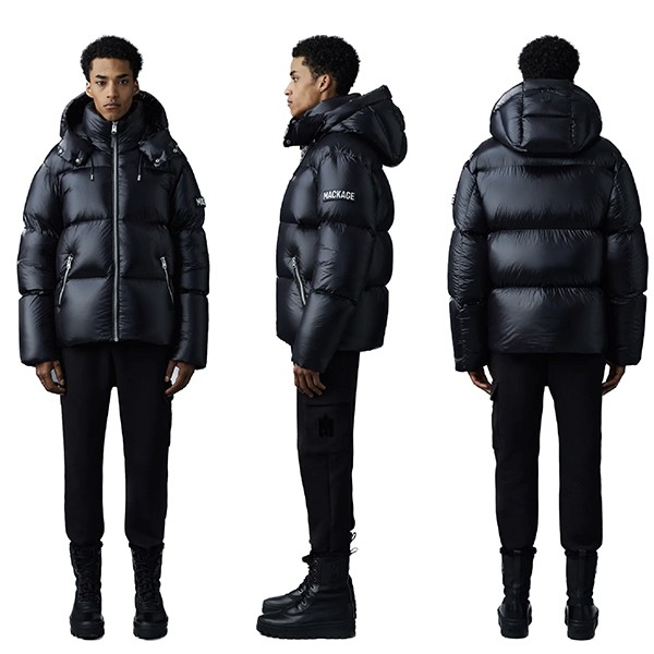 マッカージュ スーパーコピー ケント Black ダウンジャケット-スーパー