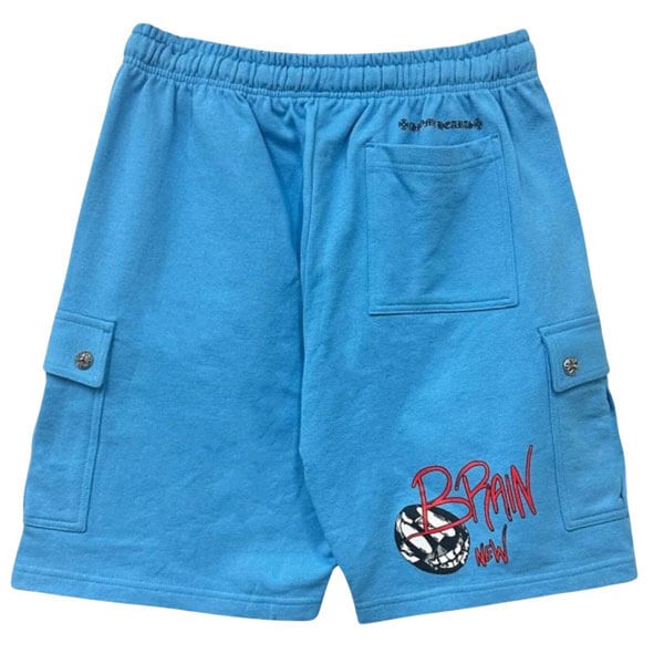 クロムハーツ マッティボーイ ショートパンツ 偽物 Brain New Blue