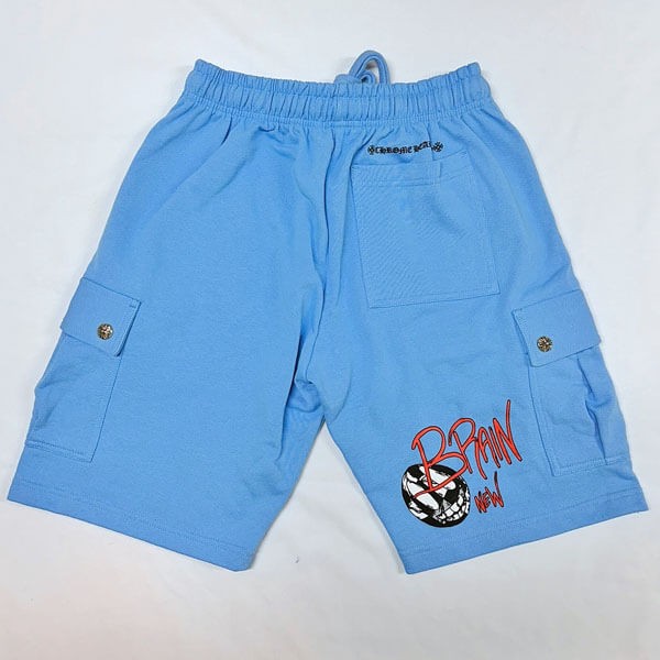クロムハーツ マッティボーイ ショートパンツ 偽物 Brain New Blue