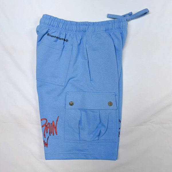 クロムハーツ マッティボーイ ショートパンツ 偽物 Brain New Blue