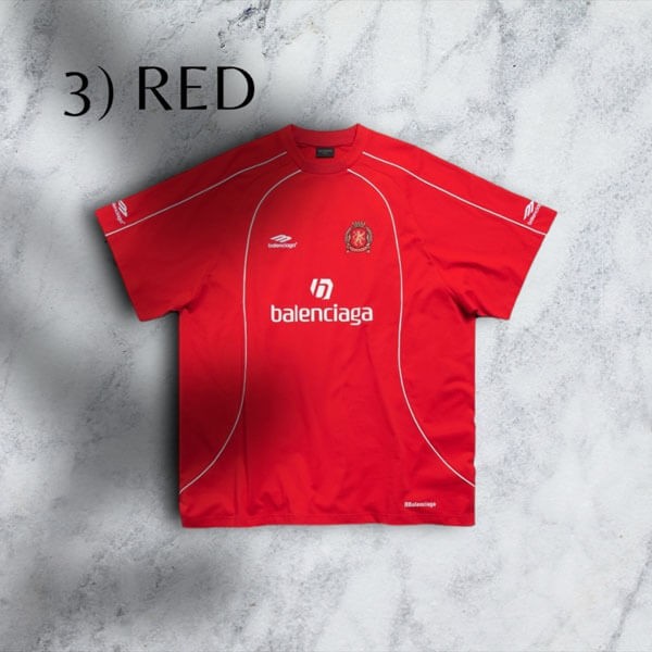 バレンシアガ tシャツ 激安 SOCCER T-SHIRT ユニフォームTシャツ
