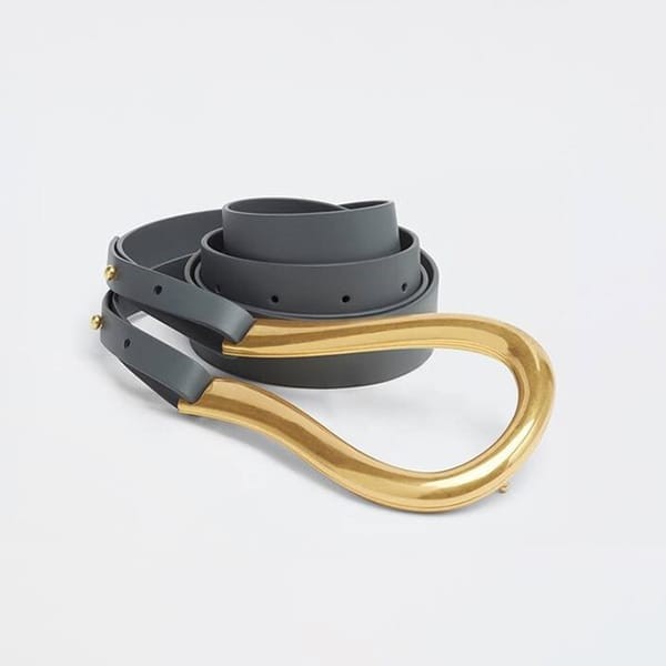 ❣️新品 ボッテガ❣️ HORSEBIT ホースビット ダブルレザーベルト S ボッテガ ヴェネタ HORSEBIT ホースビット ダブルレザー ベルト 偽物 9