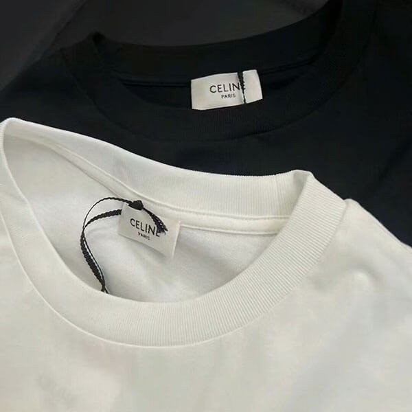 大人気商品】CELINE HOMME Tシャツ 偽物 Triomphe コットン ルーズ
