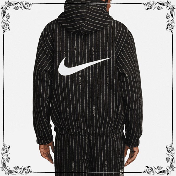 世界中で大人気ナイキ x ステューシー Striped パーカー パンツコピー
