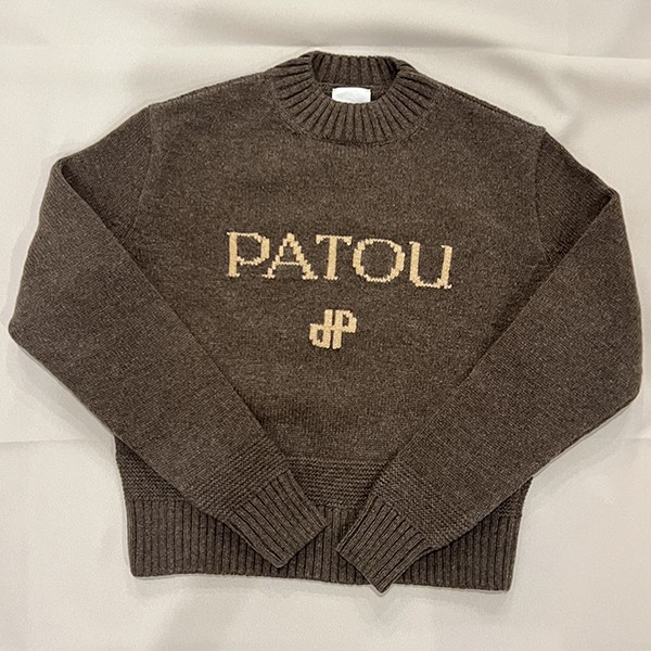 PATOU 偽物 ウール&カシミア ロゴセーター 2色 pa00001-スーパーコピー