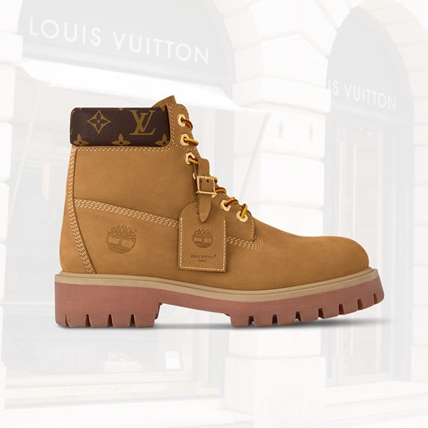 ルイヴィトン LV x Timberland コピー アンクルブーツ モノグラム 2色