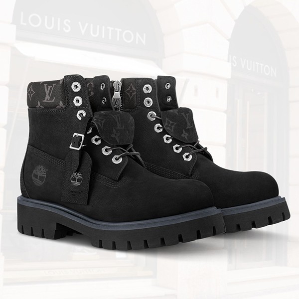 ルイヴィトン LV x Timberland コピー アンクルブーツ モノグラム 2色
