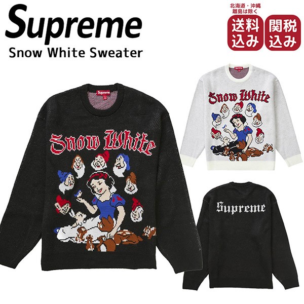 送料無料シュプリーム 偽物☆Snow White Sweater スノーホワイト 