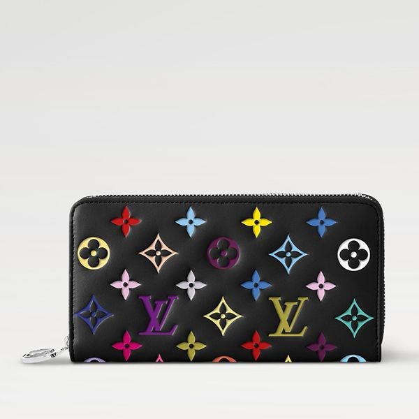 新デザインルイヴィトン LV × TM 村上隆 コピー ジッピー・ウォレット