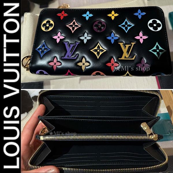 新デザインルイヴィトン LV × TM 村上隆 コピー ジッピー・ウォレット