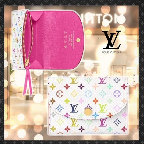 ルイヴィトン 村上隆 コラボ☆LV × TM パチモン ポルトモネ・ロザリ 